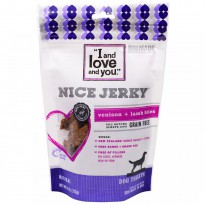 I and Love and You, Nice Jerky, Venison + Lamb Bites, 4 oz (113 g)