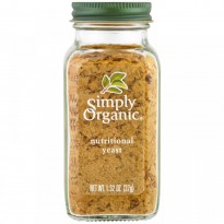 Simply Organic, Organic, Nutritional Yeast, 1.32 oz (37 g)