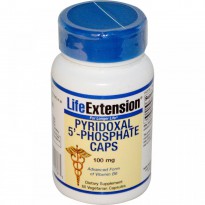 Life Extension, Pyridoxal 5'-Phosphate Caps, 100 mg, 60 Veggie Caps
