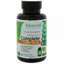Emerald Laboratories, CoEnzymated Complete, 1-Daily Multi, 30 Vegetable Caps