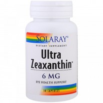 Solaray, Ultra Zeaxanthin, 6 mg , 30 Capsules