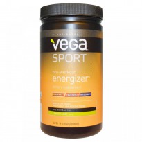 Vega, Sport, Pre-Workout Energizer, Powder, Lemon Lime Flavor, 19 oz (540 g)