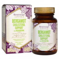 ReserveAge Nutrition, Bergamot Cholesterol Support with Resveratrol, 30 Veggie Caps