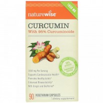 NatureWise, Curcumin, 1650 mg, 90 Vegetarian Capsules