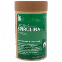 OMG! Food Company, LLC, Organic, Spirulina Powder, 8 oz (227 g)