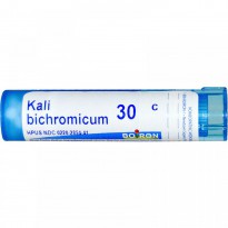 Boiron, Single Remedies, Kali Bichromicum, 30C, Approx 80 Pellets