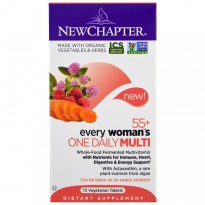 New Chapter, 55+ Every Woman's One Daily Multi, 72 Veggie Tabs