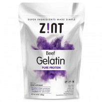 Z!NT, Beef Gelatin, Pure Protein, 10 oz (283 g)