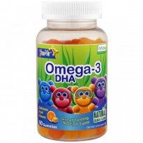Yum-V's, Omega-3 DHA, Mixed Fruit, 90 Gummies