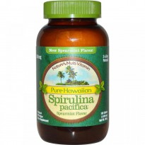 Nutrex Hawaii, Pure Hawaiian Spirulina Pacifica, Nature's Multi-Vitamin, Spearmint Flavor, 1,000 mg, 180 Tablets