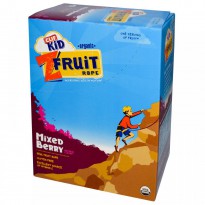 Clif Bar, Clif Kid, Organic ZFruit Rope, Mixed Berry, 18 Pieces, 0.7 oz (20 g) Each