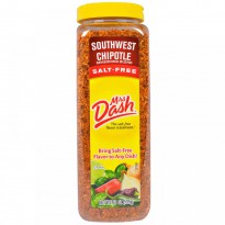 Mrs. Dash, Southwest Chipotle Seasoning Blend, Salt-Free, 21 oz (595 g)