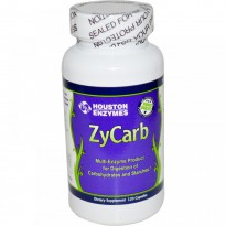 Houston Enzymes, ZyCarb, Multi-Enzyme, 120 Capsules