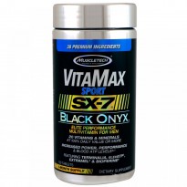 Muscletech, VitaMax Sport, SX-7, Black Onyx, For Men, 120 Tablets