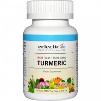 Eclectic Institute, Turmeric, 395 mg, 90 Non-GMO Veggie Caps