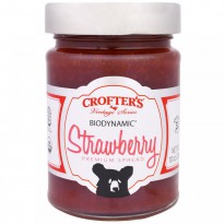 Crofter's Organic, Biodynamic, Premium Spread, Strawberry, 10 oz (283 g)