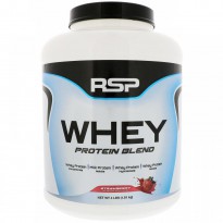 RSP Nutrition, Whey Protein Blend, Strawberry, 4 lbs (1.81 kg)