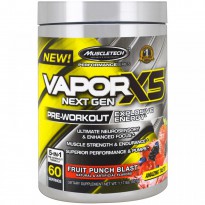 Muscletech, Peformance Series, VaporX5 Net Gen, Fruit Punch Blast, 1.17 lbs (531 g)