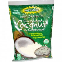 Edward & Sons, Organic Shredded Coconut, Unsweetened, 8 oz (227 g)