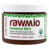 Rawmio, Organic, Hazelnut Mint, 6 oz (170 g)