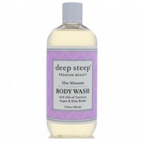 Deep Steep, Body Wash, Lilac Blossom, 17 fl oz (503 ml)