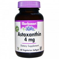 Bluebonnet Nutrition, Astaxanthin, 4 mg, 60 Veggie Softgels