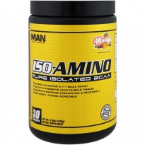 MAN Sports, ISO-Amino, Pure isolated BCAA, Mango, 8.99 oz, (255 g)