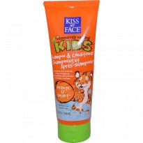Kiss My Face, Obsessively Natural Kids, Shampoo & Conditioner, Orange U Smart, 8 fl oz (236 ml)