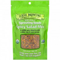 High Mowing Organic Seeds, Spicy Salad Mix, 4 oz (113 g)