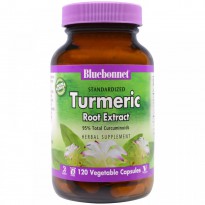 Bluebonnet Nutrition, Standardized Turmeric Root Extract, 120 Veggie Caps