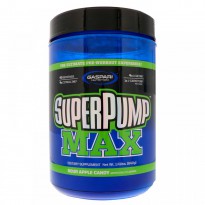 Gaspari Nutrition, SuperPump Max, Sour Apple Candy, 1.41 lbs (640 g)