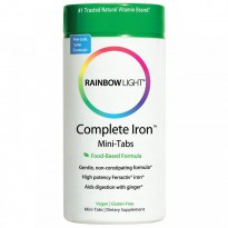 Rainbow Light, Complete Iron, Mini-Tabs, 60 Mini Tablets