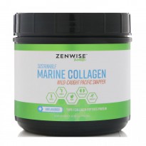 Zenwise Health, Sustainable Marine Collagen, Unflavored, 12 oz (340 g)