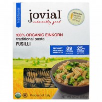 Jovial, Organic, Traditional Pasta, Fusilli, 12 oz (340 g)